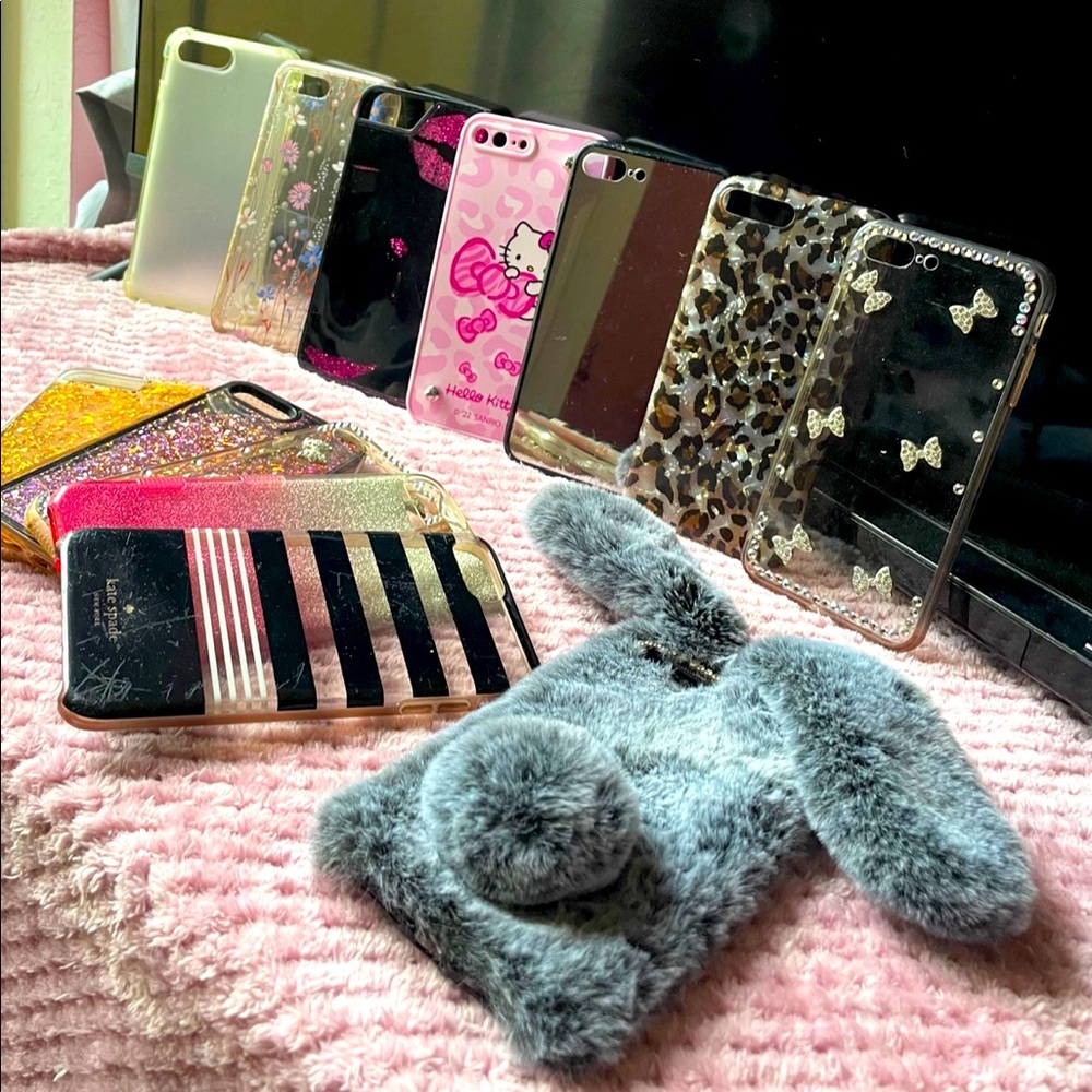 PHONE CASE BUNDLE! 13 phone cases for iPhone 7 Plus or 8 Plus! READ DESCRIPTION!